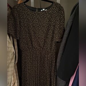 Baltic Born Black floral dress
